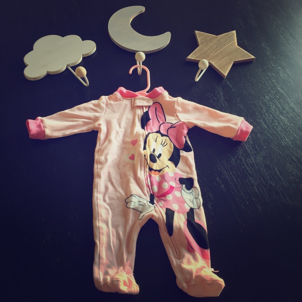 Disney Baby Minnie Mouse Footed Sleeper